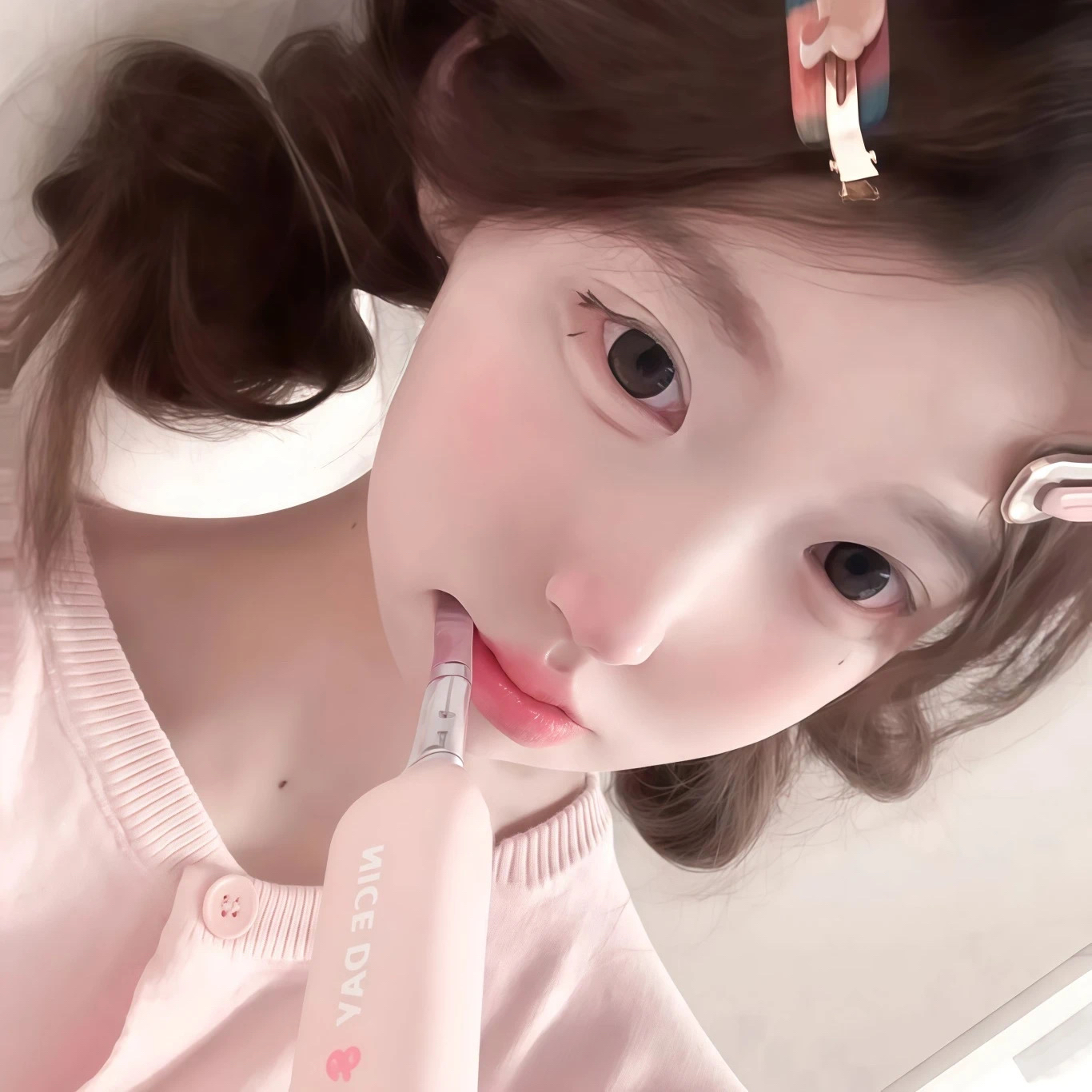 Pink Ice Cream Cupcakes